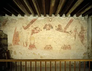 Cleeve: Painted chamber J