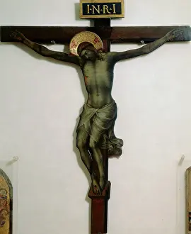 Accademy: Painted cross, by Lorenzo Monaco