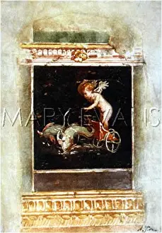 Vettii: PAINTED PANEL-POMPEII