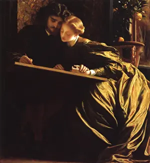 Drafting: Painter and His Bride, by Leighton