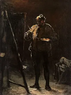 Daumier: The Painter at his Easel