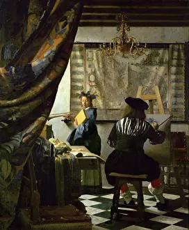 Vermeer: The painter and his model