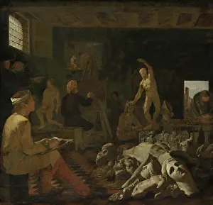 Draftsmen: A Painter?s Studio