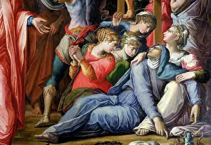 Camaldoli: Detail of the painting by