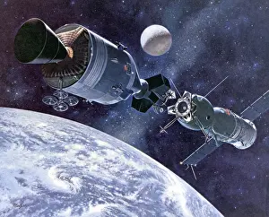 Cooperatively: Painting of Apollo-Soyuz Test Project, the ?