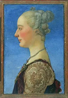 Hairdress: Painting, attributed to Antonio Pollaiolo