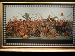 Issus: Painting based on Alexander mosaic