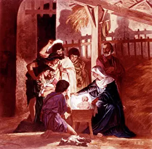 Spl001: Painting By Bouguereau Adoration