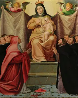 Osma: Painting, Catedral de la Asuncion, Jaen, Andalusia, Spain