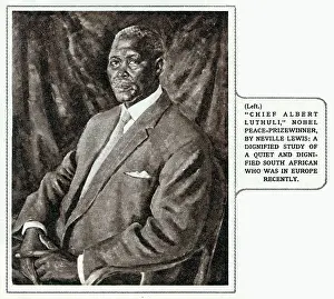 Oct25: Painting of Chief Albert Luthuli