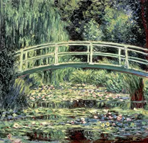 Waterlilies: Painting by Claude Monet entitled