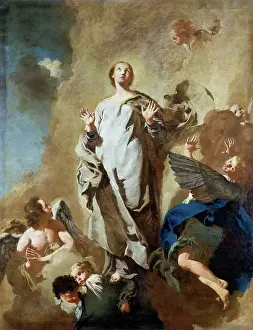 Giovan: Painting depicting the Madonna of