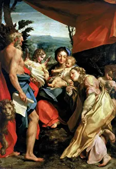Correggio: Painting depicting the so-called Madonna