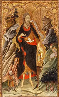 Altarpiece: Painting, Eglise Saint-Andre, Evol, Pyrenees-Orientales