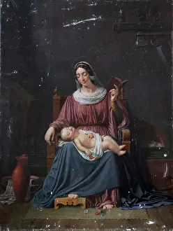 Lavalette: Painting, Eglise Saint-Jacques, Aubeterre-sur-Dronne