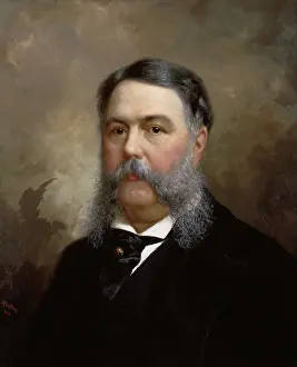 Sideburn: Painting featuring Chester A. Arthur, 21st
