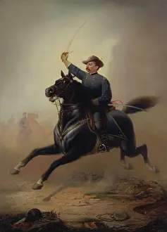 Respect: Painting of General Philip Sheridan making