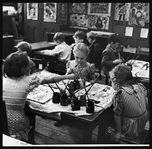 Sarah Lasenby: PAINTING LESSON 1950