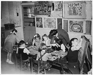 Assists: PAINTING LESSON 1950