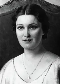 Gemalde: Painting of Malwine Dollfuss