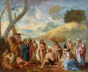 Baptising: Painting, Musee d'Art et d'Histoire, Palais des Archeveques