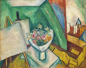 Cheret: Painting, Musee des Beaux Arts, Nice, Provence, France