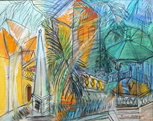 Cheret: Painting, Musee des Beaux Arts, Nice, Provence, France