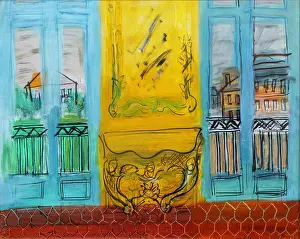 Jaune: Painting, Musee des Beaux Arts, Nice, Provence, France