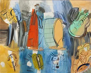 Cheret: Painting, Musee des Beaux Arts, Nice, Provence, France