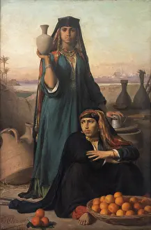 Cheret: Painting, Musee des Beaux Arts, Nice, Provence, France