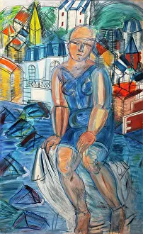 Cheret: Painting, Musee des Beaux Arts, Nice, Provence, France