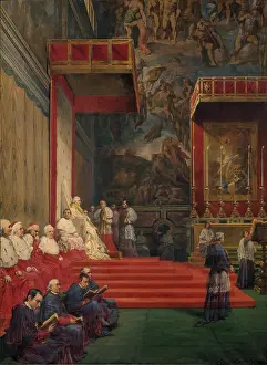 Vespers: Painting, Musee des Ursulines, Macon, Saone-et-Loire, France