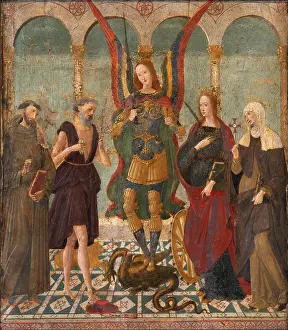 Benozzo: Painting, Musee du Petit Palais, Avignon, Provence, France