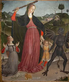 Vierge: Painting, Musee du Petit Palais, Avignon, Provence, France