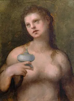 Cleopatra: Painting, Musei di Strada Nuova, Palazzo Bianco, Genoa, Italy