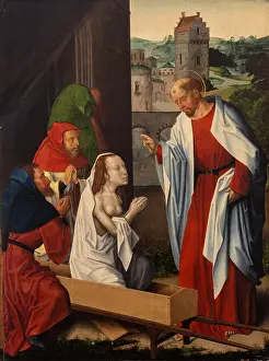 Annunciation: Painting, Musei di Strada Nuova, Palazzo Bianco, Genoa, Italy