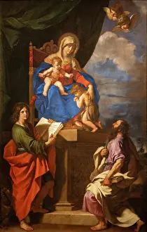 Baptist: Painting, Musei di Strada Nuova, Palazzo Rosso, Genoa, Italy