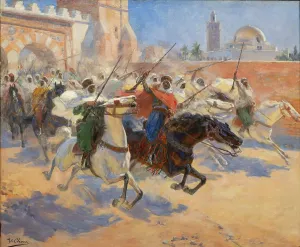 Fantasia: Painting, Museo Ulpiano Checa, Colmenar de Oreja, Madrid