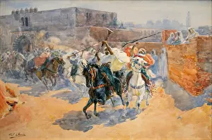 Fantasia: Painting, Museo Ulpiano Checa, Colmenar de Oreja, Madrid