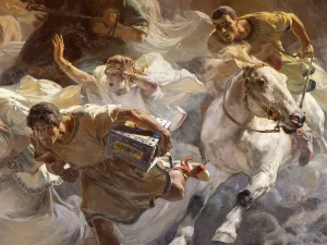 Sanz: Painting, Museo Ulpiano Checa, Colmenar de Oreja, Madrid