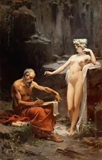 Dictating: Painting, Museo Ulpiano Checa, Colmenar de Oreja, Madrid