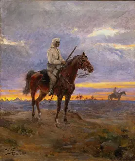 Sanz: Painting, Museo Ulpiano Checa, Colmenar de Oreja, Madrid