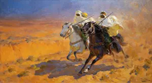 Oases: Painting, Museo Ulpiano Checa, Colmenar de Oreja, Madrid