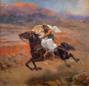 Rapture: Painting, Museo Ulpiano Checa, Colmenar de Oreja, Madrid
