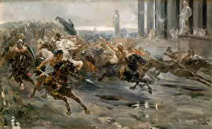Sanz: Painting, Museo Ulpiano Checa, Colmenar de Oreja, Madrid