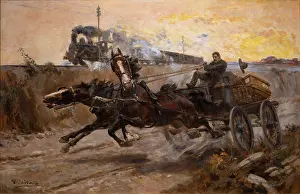 Sanz: Painting, Museo Ulpiano Checa, Colmenar de Oreja, Madrid
