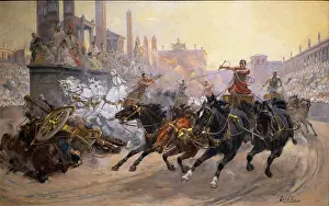 Sanz: Painting, Museo Ulpiano Checa, Colmenar de Oreja, Madrid