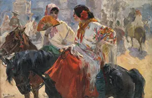 Sanz: Painting, Museo Ulpiano Checa, Colmenar de Oreja, Madrid