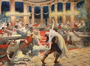 Bacchanal: Painting, Museo Ulpiano Checa, Colmenar de Oreja, Madrid
