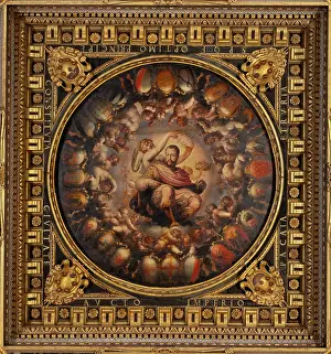 Vasari: Painting, Palazzo Vecchio, Florence, Tuscany, Italy